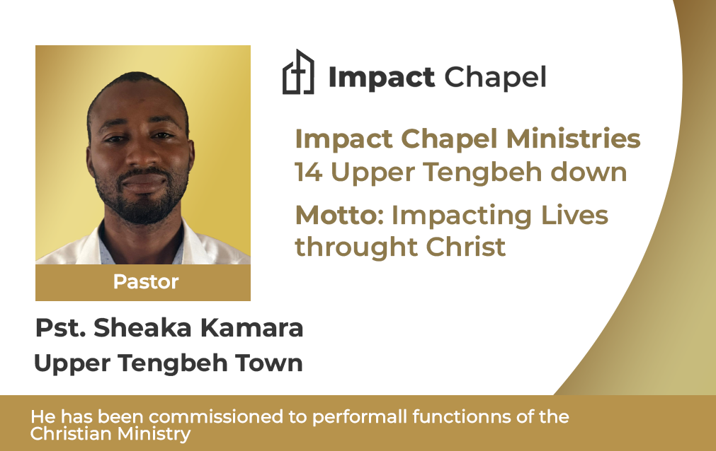 Pst. Sheaka Kamara
